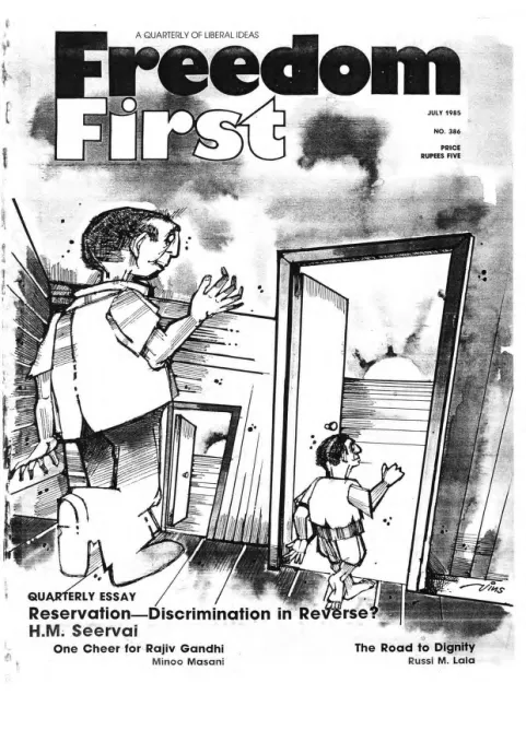 First page of Freedom First