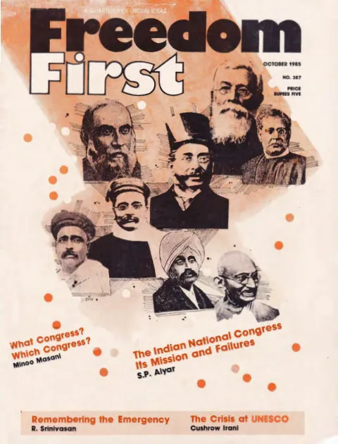 First page of Freedom First