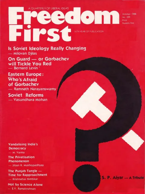 First page of Freedom First