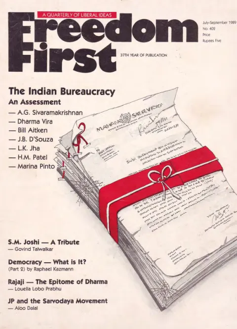 First page of Freedom First