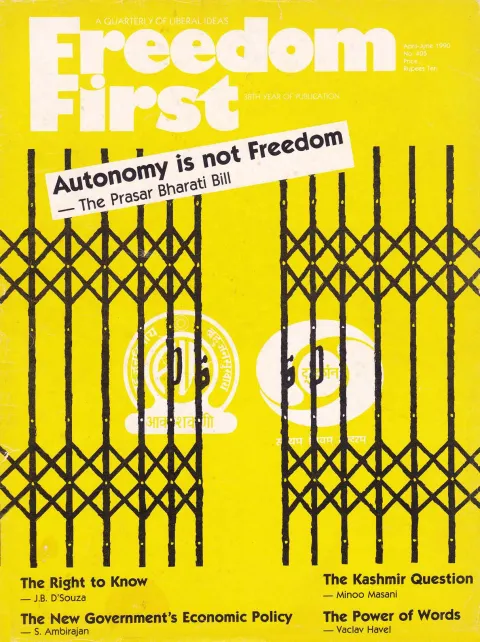 First page of Freedom First