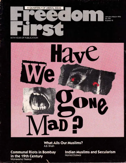 First page of Freedom First