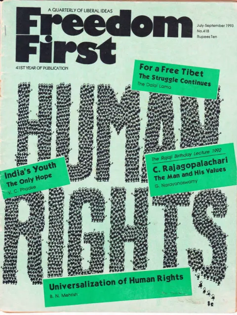 First page of Freedom First