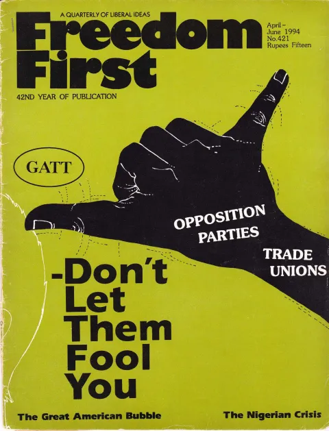 First page of Freedom First