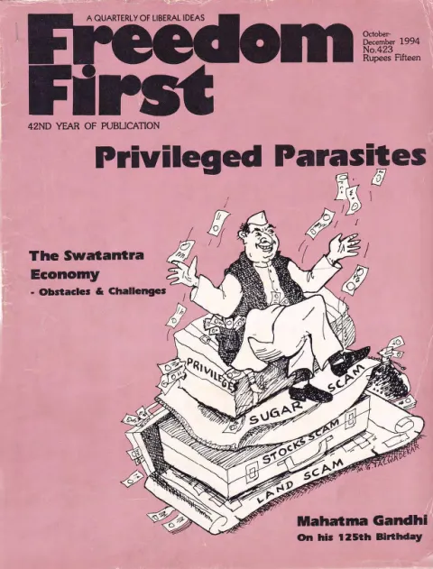 First page of Freedom First