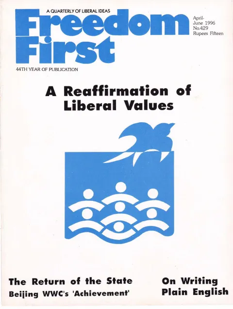 First page of Freedom First