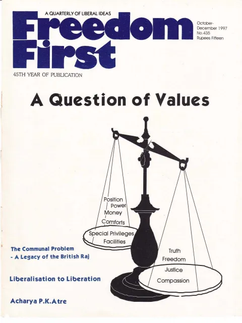 First page of Freedom First