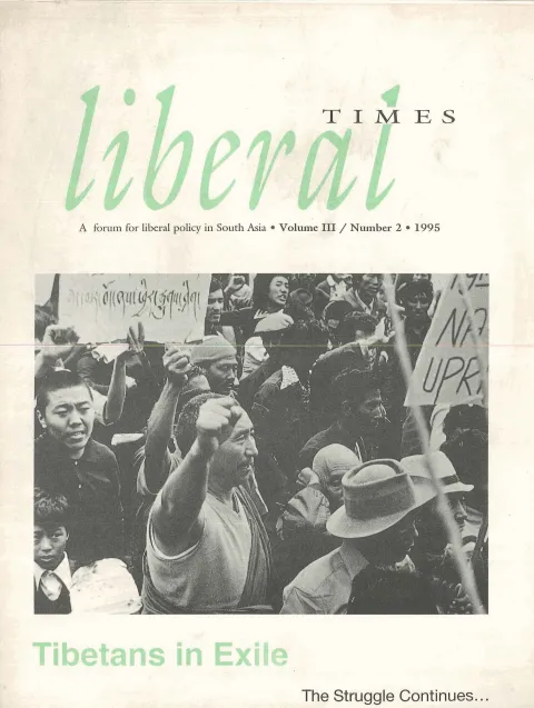 First page of Liberal Times